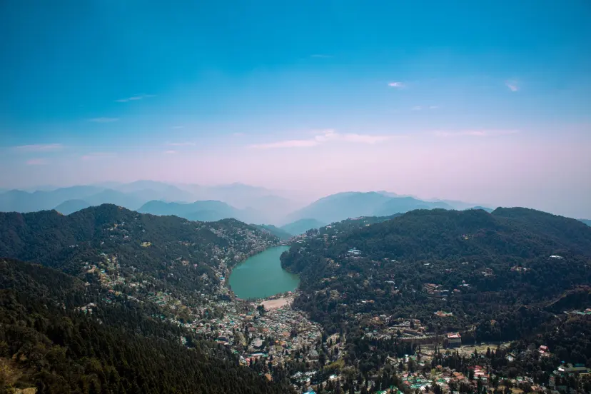 nainital from above